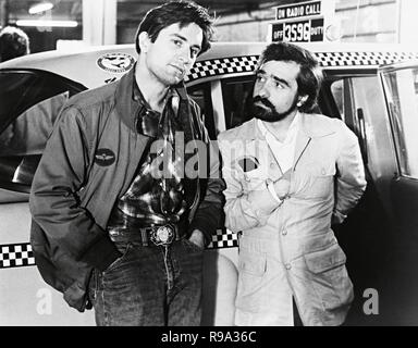 Original Film Titel: Taxi Driver. Englischer Titel: Taxi Driver. Jahr: 1976. Regie: Martin Scorsese. Stars: Martin Scorsese und ROBERT DE NIRO. Quelle: Columbia Pictures/Album Stockfoto