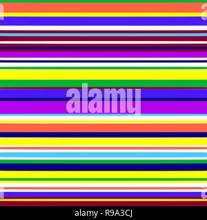 Abstrakte gestreifte Geometrische multicolor nahtlose Muster Hintergrund Stock Vektor