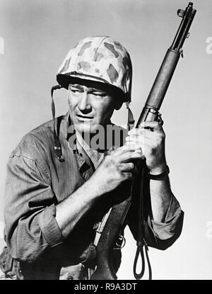 Original Film Titel: Sand von Iwo Jima. Englischer Titel: Sand von Iwo Jima. Jahr: 1949. Regie: Allan DWAN. Stars: JOHN WAYNE. Credit: REPUBLIK BILDER / Album Stockfoto