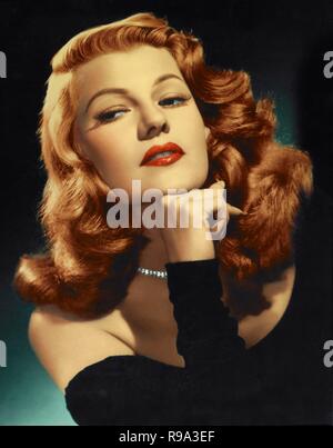 Original Film Titel: gilda. Englischer Titel: gilda. Jahr: 1946. Regie: CHARLES VIDOR. Stars: Rita Hayworth. Quelle: Columbia Pictures/Album Stockfoto