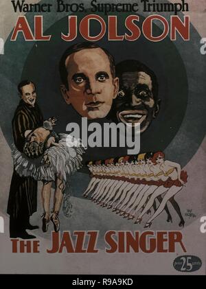 Original Film Titel: der Jazz Sänger. Englischer Titel: The JAZZ SINGER. Jahr: 1927. Regie: Alan CROSLAND. Quelle: WARNER BROTHERS/Album Stockfoto