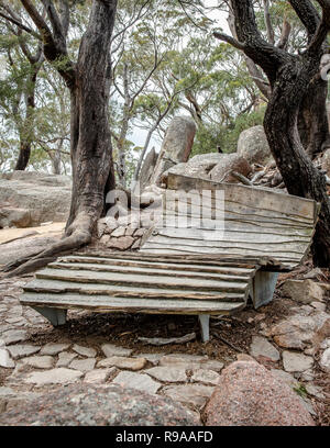 Wineglass Bay Track - Freycinet Nationalpark, Tasmanien, Australien Stockfoto