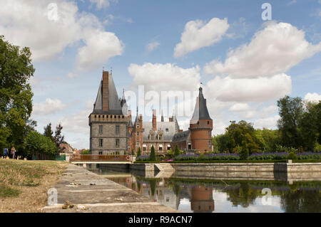 Chateau de Maintenon, Eure-et-Loir Abteilung, Region Centre, Frankreich, Europa Stockfoto