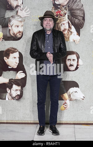 Madrid, Spanien. 20 Dez, 2018. Joaquin Sabina betreut Tiempo Despues Filmpremiere im Capitol Kino in Madrid. Credit: LEGAN S. Mace/SOPA Images/ZUMA Draht/Alamy leben Nachrichten Stockfoto