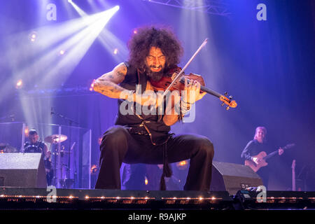 Padua, Italien. 20 Dez, 2018. Musik Konzert: Ara Malikian während die unglaubliche Welt Tour in Padua 20 Dezember 2019 Credit: Unabhängige Fotoagentur/Alamy leben Nachrichten Stockfoto