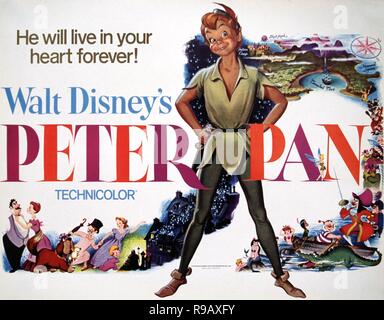 Original Film Titel: PETER PAN. Englischer Titel: PETER PAN. Jahr: 1953. Regie: WILFRED JACKSON; HAMILTON LUKAS. Credit: WALT DISNEY PRODUCTIONS/Album Stockfoto