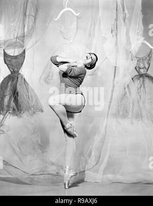 Original Film Titel: Daddy Long Legs. Englischer Titel: Daddy Long Legs. Jahr: 1955. Regie: JEAN NEGULESCO. Stars: LESLIE CARON. Quelle: 20th Century Fox/Album Stockfoto