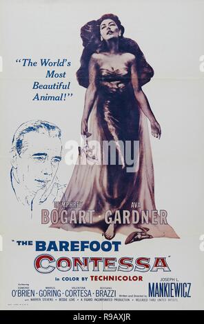 Original Film Titel: The Barefoot Contessa. Englischer Titel: The Barefoot Contessa. Jahr: 1954. Regie: JOSEPH L. MANKIEWICZ. Quelle: UNITED ARTISTS/Album Stockfoto