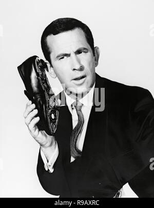 Original Film Titel: GET SMART. Englischer Titel: GET SMART. Jahr: 1965. Stars: DON ADAMS. Quelle: CBS TV/NBC/Album Stockfoto