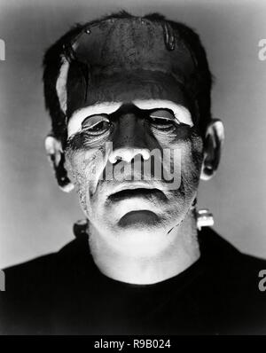 Original Film Titel: Die Braut von Frankenstein. Englischer Titel: Die Braut von Frankenstein. Jahr: 1935. Regie: James Whale. Stars: BORIS KARLOFF. Quelle: UNIVERSAL PICTURES/Album Stockfoto