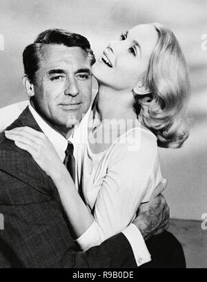 Original Film Titel: Norden durch Northwest. Englischer Titel: Norden durch Northwest. Jahr: 1959. Regie: Alfred Hitchcock. Stars: Cary Grant, EVA MARIE SAINT. Credit: Metro-Goldwyn-Mayer (MGM)/Album Stockfoto