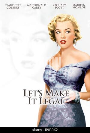 Original Film Titel: LASSEN SIE ES LEGAL MACHEN. Englischer Titel: LASSEN SIE ES LEGAL MACHEN. Jahr: 1951. Regisseur: Richard Sale. Quelle: 20th Century Fox/Album Stockfoto