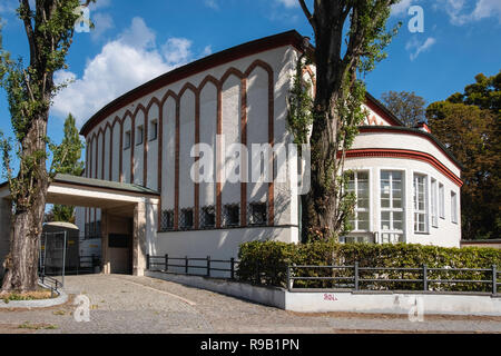 Berlin, Dahlem, Ihnestr 16-20, Harnack-haus, Tagungszentrum der Max-Planck-Gesellschaft. 1929 eröffnete die Deutsche Wissenschaft zu fördern. Stockfoto