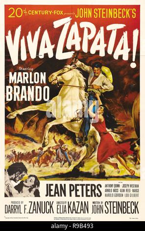 Original Film Titel: VIVA ZAPATA!. Englischer Titel: VIVA ZAPATA!. Jahr: 1952. Regie: Elia Kazan. Quelle: 20th Century Fox/Album Stockfoto