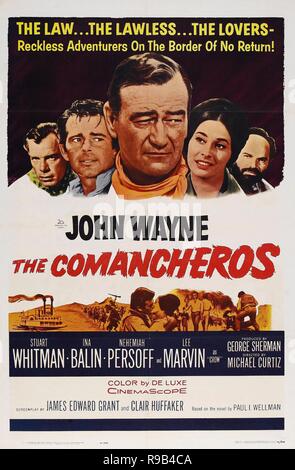 Original Film Titel: Die COMANCHEROS. Englischer Titel: Die COMANCHEROS. Jahr: 1961. Regie: Michael Curtiz. Quelle: 20th Century Fox/Album Stockfoto