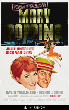 Original Film Titel: MARY POPPINS. Englischer Titel: MARY POPPINS. Jahr: 1964. Regie: Robert Stevenson. Credit: WALT DISNEY PRODUCTIONS/Album Stockfoto