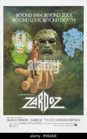 Original Film Titel: ZARDOZ. Englischer Titel: ZARDOZ. Jahr: 1974. Regie: John BOORMAN. Quelle: 20th Century Fox/Album Stockfoto