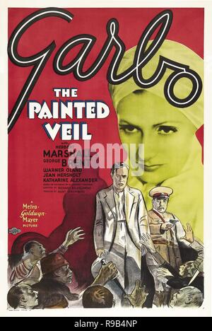 Original Film Titel: Die BEMALTEN VORHANG. Englischer Titel: The Painted Veil. Jahr: 1934. Regisseur: RICHARD BOLESLAVSKI. Credit: MGM /Album Stockfoto