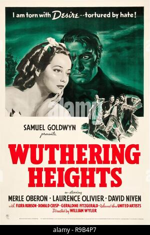 Original Film Titel: WUTHERING HEIGHTS. Englischer Titel: WUTHERING HEIGHTS. Jahr: 1939. Regie: William Wyler. Quelle: UNITED ARTISTS/Album Stockfoto