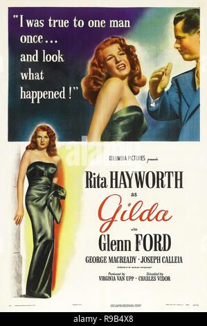 Original Film Titel: gilda. Englischer Titel: gilda. Jahr: 1946. Regie: CHARLES VIDOR. Quelle: Columbia Pictures/Album Stockfoto