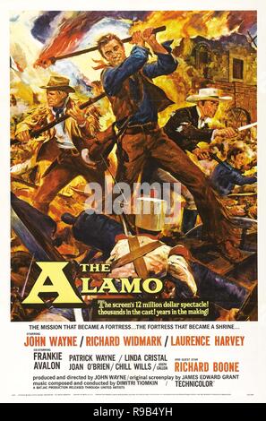 Original Film Titel: Alamo. Englischer Titel: The Alamo. Jahr: 1960. Regisseur: JOHN WAYNE. Quelle: UNITED ARTISTS/Album Stockfoto