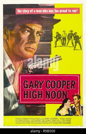 Original Film Titel: HIGH NOON. Englischer Titel: HIGH NOON. Jahr: 1952. Regie: Fred Zinnemann. Credit: STANLEY KRAMER CO./UNITED ARTISTS/Album Stockfoto