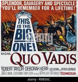 Original Film Titel: QUO VADIS. Englischer Titel: QUO VADIS. Jahr: 1951. Regie: MERVYN LEROY. Credit: MGM /Album Stockfoto