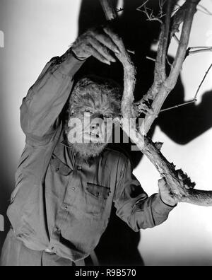 Original Film Titel: DER WOLF MANN. Englischer Titel: DER WOLF MANN. Jahr: 1941. Regie: George WAGGNER. Stars: LON CHANEY JR.. Quelle: UNIVERSAL PICTURES/Album Stockfoto