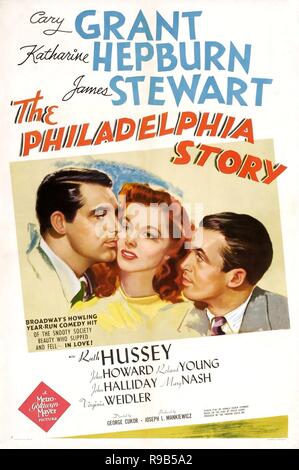 Original Film Titel: PHILADELPHIA STORY. Englischer Titel: The Philadelphia Story. Jahr: 1940. Regie: George Cukor. Credit: MGM /Album Stockfoto