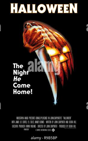 Original Film Titel: Halloween. Englischer Titel: Halloween. Jahr: 1978. Regisseur: John Carpenter. Credit: FALCON INTERNATIONAL/Album Stockfoto