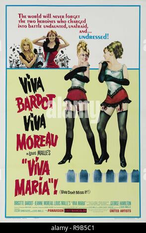 Original Film Titel: VIVA MARIA!. Englischer Titel: VIVA MARIA!. Jahr: 1965. Regie: Louis Malle. Quelle: UNITED ARTISTS/Album Stockfoto