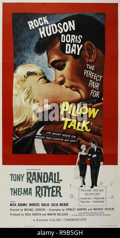 Original Film Titel: Pillow Talk. Englischer Titel: Pillow Talk. Jahr: 1959. Regie: Michael Gordon. Quelle: UNIVERSAL PICTURES/Album Stockfoto