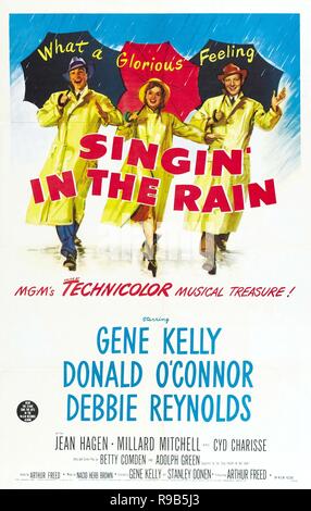 Original Film Titel: SINGIN' IN THE RAIN. Englischer Titel: SINGIN' IN THE RAIN. Jahr: 1952. Regie: Gene Kelly, STANLEY DONEN. Credit: M.G.M/Album Stockfoto