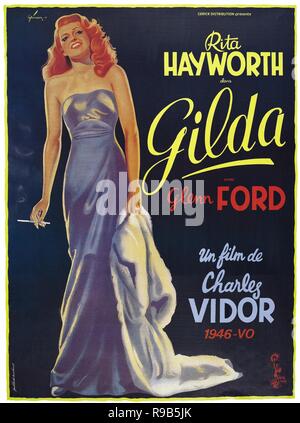 Original Film Titel: gilda. Englischer Titel: gilda. Jahr: 1946. Regie: CHARLES VIDOR. Quelle: Columbia Pictures/Album Stockfoto