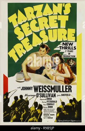 Original Film Titel: TARZAN'S SECRET TREASURE. Englischer Titel: TARZAN'S SECRET TREASURE. Jahr: 1941. Regisseur: RICHARD THORPE. Credit: MGM /Album Stockfoto