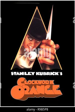 Original Film Titel: Uhrwerk Orange. Englischer Titel: A Clockwork Orange. Jahr: 1971. Regie: STANLEY KUBRICK. Quelle: WARNER BROS. Bilder / Album Stockfoto