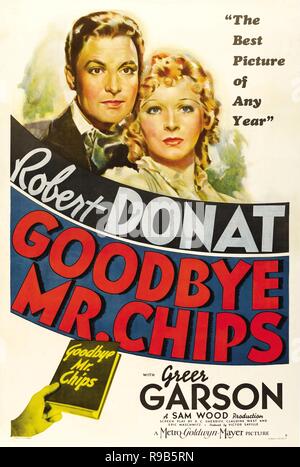 Original Film Titel: Goodbye, Mr CHIPS. Englischer Titel: Goodbye, Mr CHIPS. Jahr: 1939. Regie: SAM WOOD. Credit: MGM /Album Stockfoto