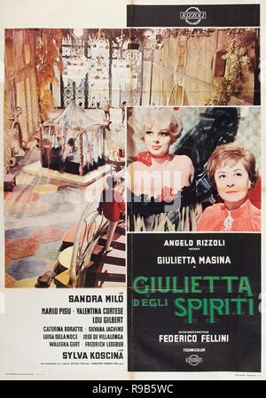 Original Film Titel: GIULIETTA DEGLI SPIRITI. Englischer Titel: JULIA DER GEISTER. Jahr: 1965. Regie: Federico Fellini. Credit: FEDERIZ / RIZZOLI FILM / FRANCORIZ PROD. /Album Stockfoto