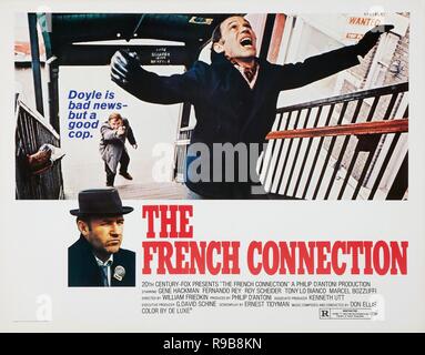 Original Film Titel: DIE FRENCH CONNECTION. Englischer Titel: THE FRENCH CONNECTION. Jahr: 1971. Regie: William Friedkin. Quelle: 20th Century Fox/Album Stockfoto