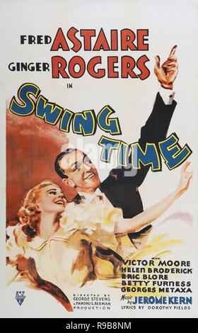 Original Film Titel: SWING TIME. Englischer Titel: SWING TIME. Jahr: 1936. Regie: George Stevens. Credit: RKO/Album Stockfoto