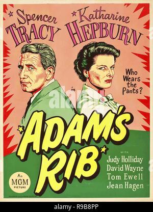 Original Film Titel: ADAM'S RIB. Englischer Titel: ADAM'S RIB. Jahr: 1949. Regie: George Cukor. Credit: MGM /Album Stockfoto