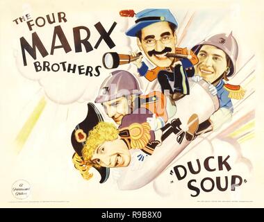 Original Film Titel: Duck Soup. Englischer Titel: Duck Soup. Jahr: 1933. Regie: LEO MCCAREY. Quelle: Paramount Pictures/Album Stockfoto