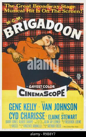 Original Film Titel: BRIGADOON. Englischer Titel: BRIGADOON. Jahr: 1954. Regie: VINCENTE MINNELLI. Credit: MGM /Album Stockfoto