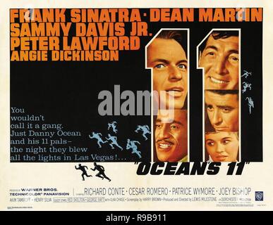 Original Film Titel: OCEAN'S ELEVEN. Englischer Titel: OCEAN'S ELEVEN. Jahr: 1960. Regie: Lewis Milestone. Quelle: WARNER BROTHERS/Album Stockfoto