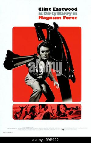 Original Film Titel: MAGNUM FORCE. Englischer Titel: MAGNUM FORCE. Jahr: 1973. Regie: TED POST. Quelle: COLUMBIA/Warner/Album Stockfoto