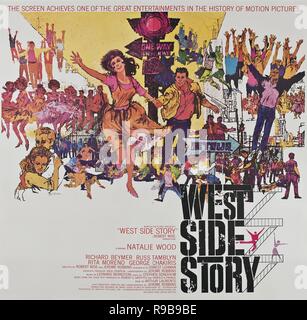 Original Film Titel: WEST SIDE STORY. Englischer Titel: WEST SIDE STORY. Jahr: 1961. Regie: Robert Wise. Credit: MIRISCH-7 Kunst/Künstler/Album Stockfoto