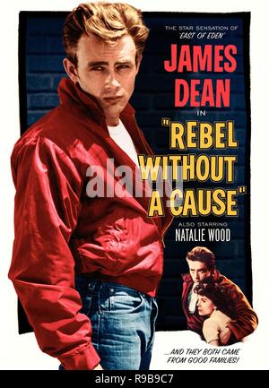 Original Film Titel: REBELLEN OHNE URSACHE. Englischer Titel: REBELLEN OHNE URSACHE. Jahr: 1955. Regie: Nicholas Ray. Quelle: WARNER BROTHERS/Album Stockfoto
