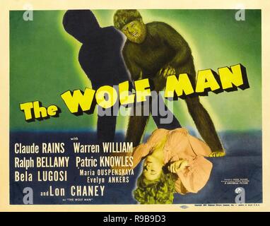 Original Film Titel: DER WOLF MANN. Englischer Titel: DER WOLF MANN. Jahr: 1941. Regie: George WAGGNER. Quelle: UNIVERSAL PICTURES/Album Stockfoto