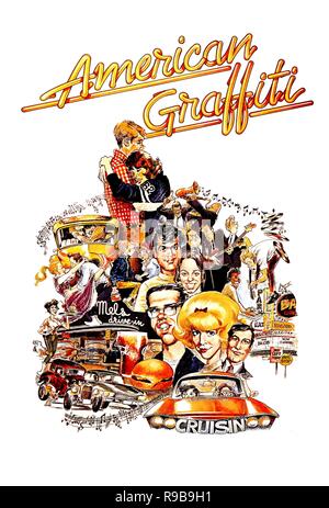 Original Film Titel: AMERICAN GRAFFITI. Englischer Titel: AMERICAN GRAFFITI. Jahr: 1973. Regie: George Lucas. Credit: LUCASFILM/COPPOLA CO/Universal/Album Stockfoto