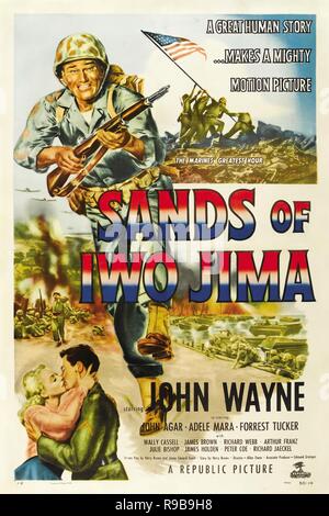 Original Film Titel: Sand von Iwo Jima. Englischer Titel: Sand von Iwo Jima. Jahr: 1949. Regie: Allan DWAN. Credit: REPUBLIK BILDER / Album Stockfoto